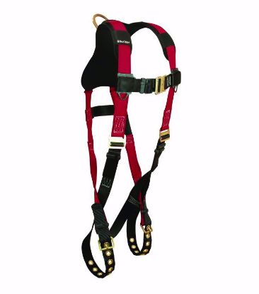 Picture of Falltech Tradesman® Plus 1D Standard Non-belted Full Body Harness, Tongue Buckle Leg Adjustment, PICK SIZE