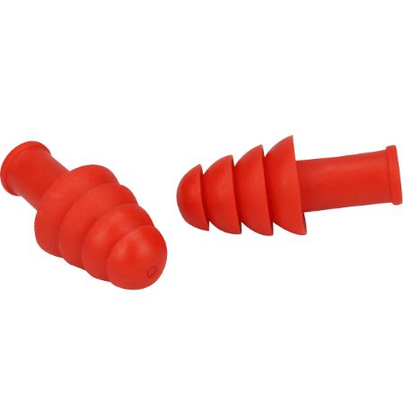 Picture of Reusable TPR Ear Plugs - NRR 27, 100 pr/bx, PER BX