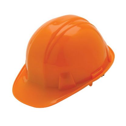 Picture of VISITORS, non-logo SL Series Cap Style Ratchet Hard Hat, ORANGE, PER EACH