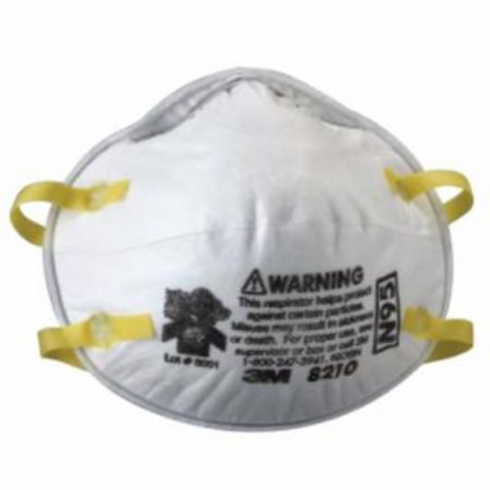 Picture of 3M N95 Particulate Respirator, Half Facepiece, Filter, One Size, 20/Box, PER BOX